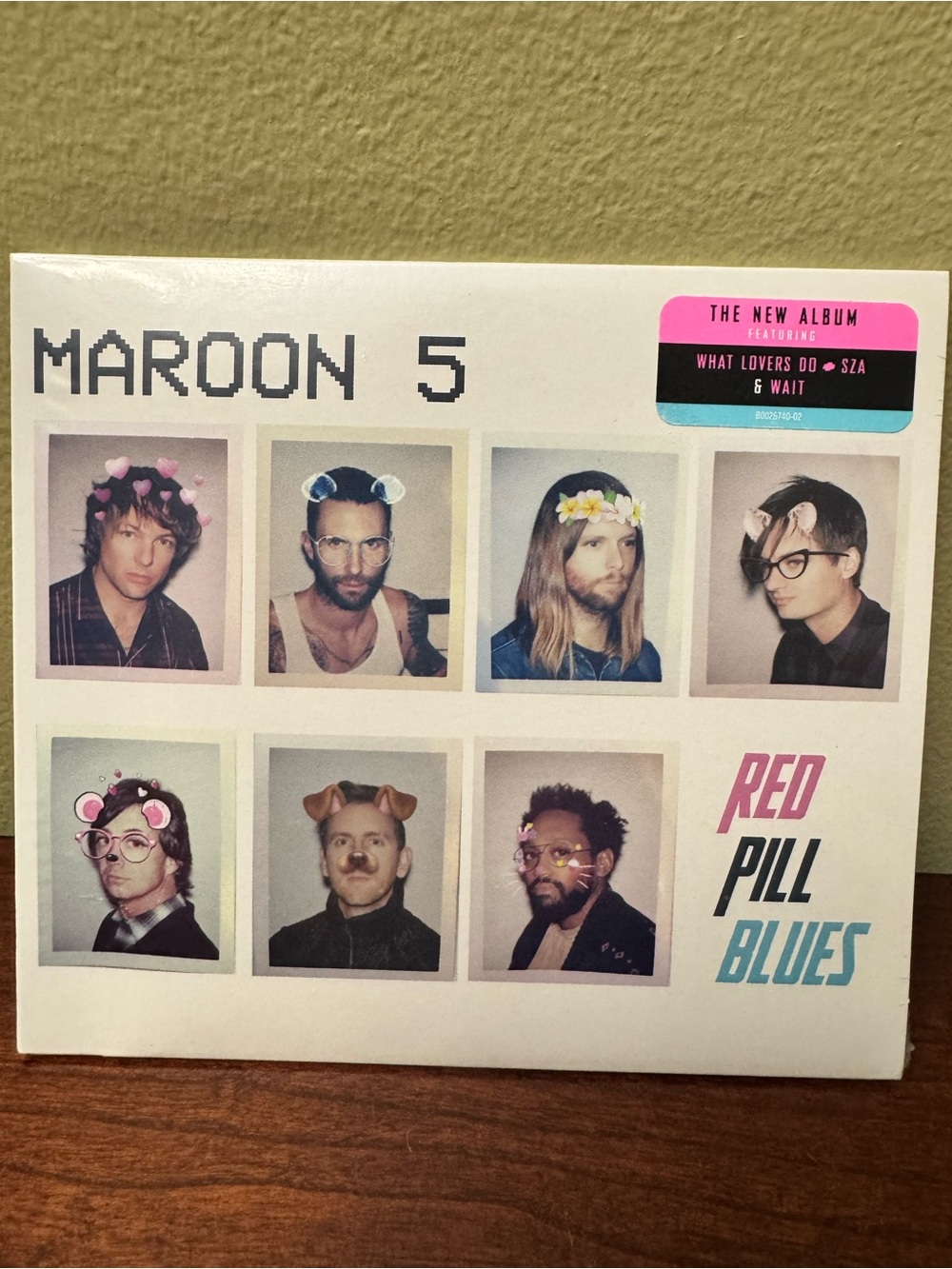 Maroon 5 – Red Pill Blues CD – Brand New / Factory Sealed